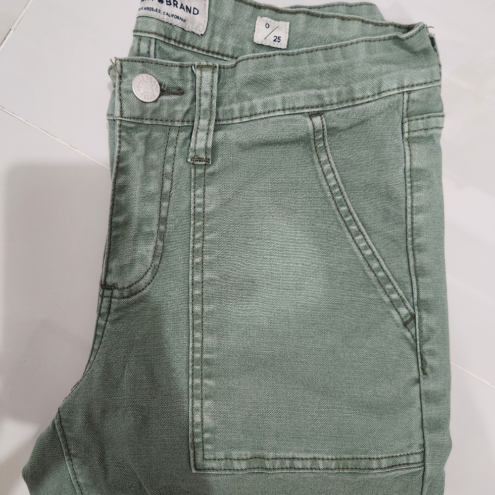 Lucky Brand Sienna Slim Boyfriend Denim 🍂 Khaki Green
